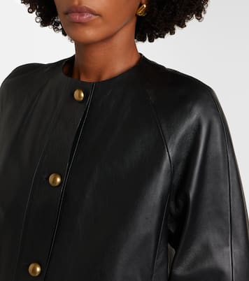 Bouquet leather jacket | Max Mara