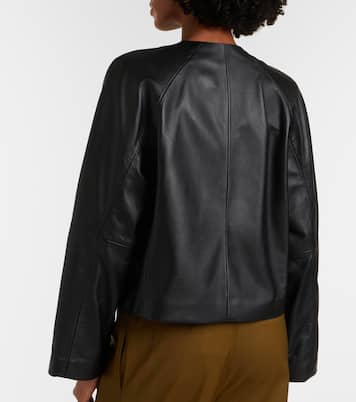 Bouquet leather jacket | Max Mara