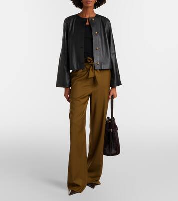 Bouquet leather jacket | Max Mara