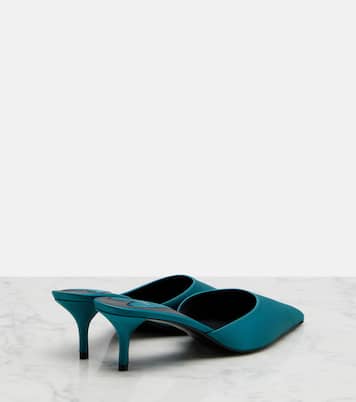 Le Coeur缎布穆勒鞋 | Alaïa
