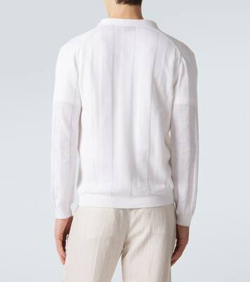 Cardigan en coton et lin | Brunello Cucinelli