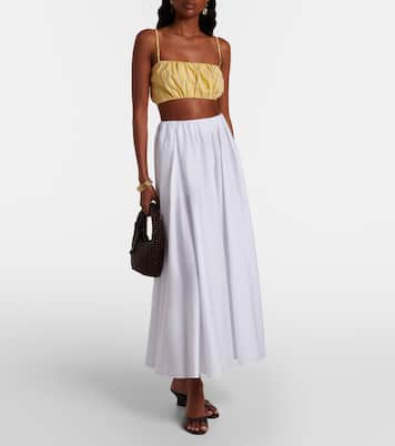 Cropped-Top Fiore aus Baumwolle | Staud