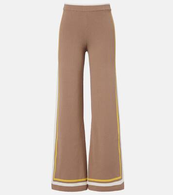 Veneto Kansas knitted wide-leg pants | The Upside