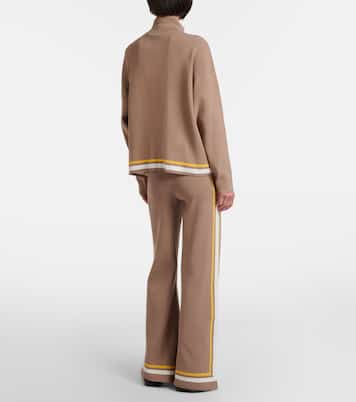 Veneto Kansas knitted wide-leg pants | The Upside
