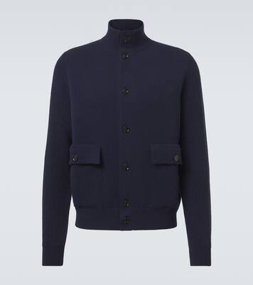 Knitted wool-blend jacket | Lardini