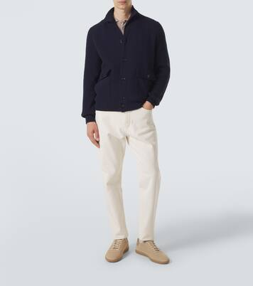 Knitted wool-blend jacket | Lardini