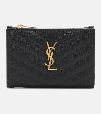Monogram zipped leather wallet | Saint Laurent
