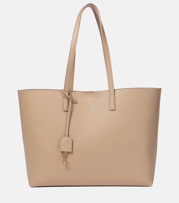 Shopping E/W leather tote | Saint Laurent