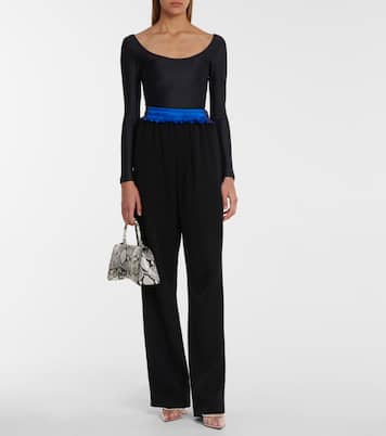 Gilda embellished PVC mules | Amina Muaddi