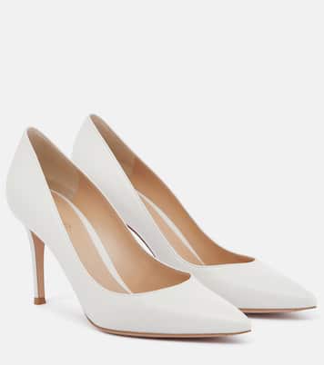 Gianvito 85 leather pumps | Gianvito Rossi