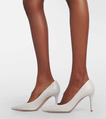 Gianvito 85 leather pumps | Gianvito Rossi
