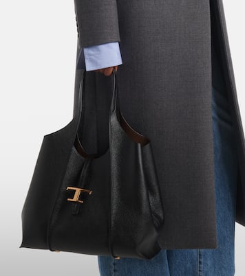 Timeless Medium leather tote | Tod's