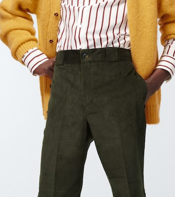 Benedict cotton-blend chino pants | Erdem