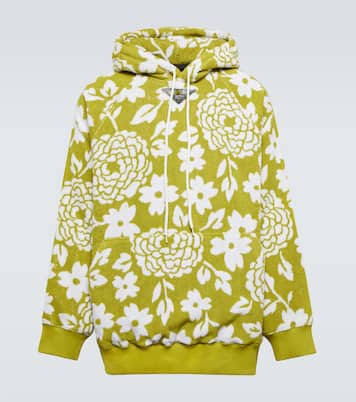Cotton hooded sweatshirt | Prada