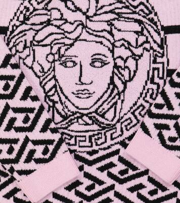 Medusa La Greca wool sweater | Versace Kids