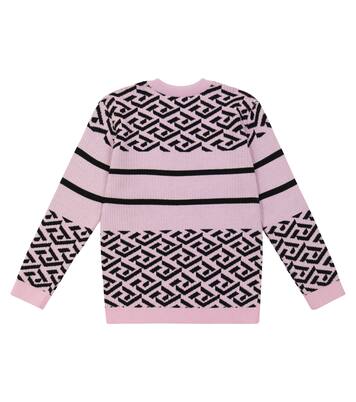 Medusa La Greca wool sweater | Versace Kids