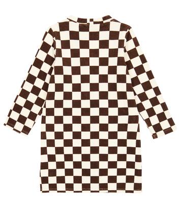 Peignoir en coton à carreaux | Mini Rodini