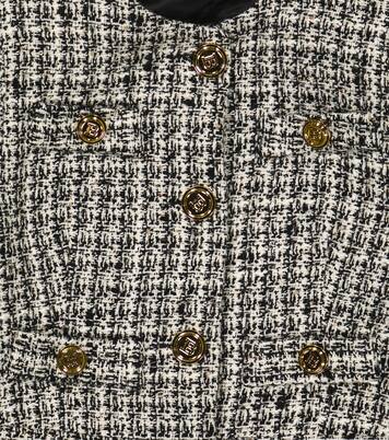 Embellished tweed jacket | Balmain Kids