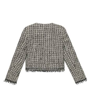 Embellished tweed jacket | Balmain Kids