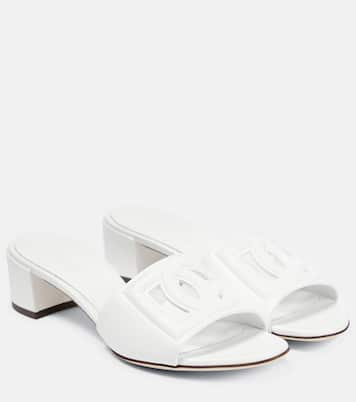 Mules DG en cuir | Dolce&Gabbana