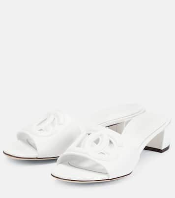 Mules DG en cuir | Dolce&Gabbana