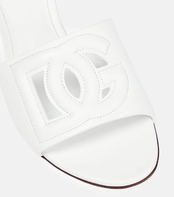 Mules DG en cuir | Dolce&Gabbana