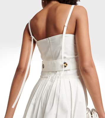 Abito midi in misto cotone | Proenza Schouler