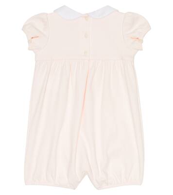 Baby embroidered cotton romper | Polo Ralph Lauren Kids
