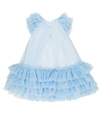 Ruffled tulle dress | Monnalisa