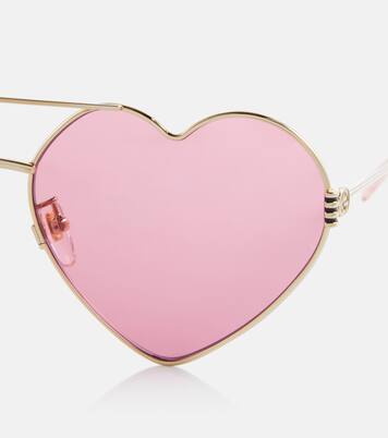 Heart sunglasses | Gucci