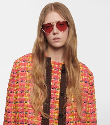 Heart sunglasses | Gucci