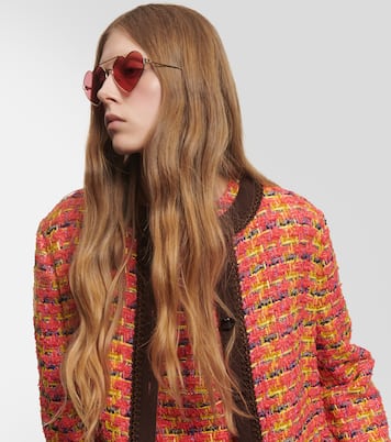 Heart sunglasses | Gucci