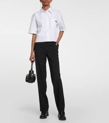 Mocassins en cuir | Miu Miu