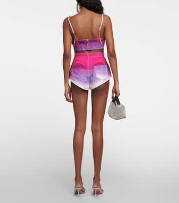 Verziertes Cropped-Top | Area