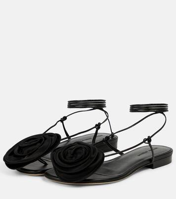Verzierte Sandalen aus Leder | Magda Butrym