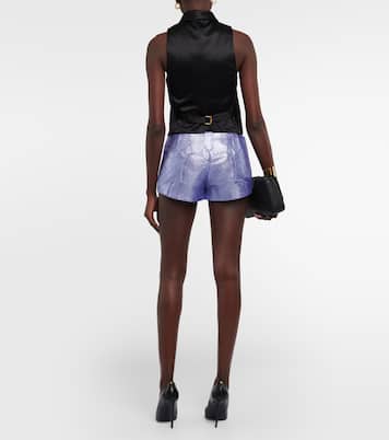Low-Rise-Shorts aus Sablé | Tom Ford