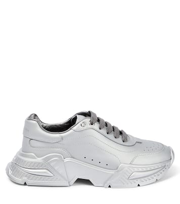 Flash leather sneakers | Dolce&Gabbana Kids