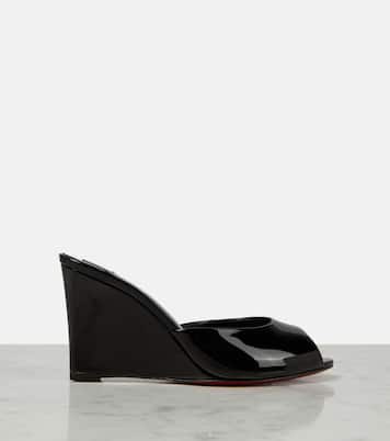 Me Dolly Zeppa patent leather sandals | Christian Louboutin