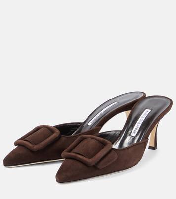 Maysale 70 suede mules | Manolo Blahnik