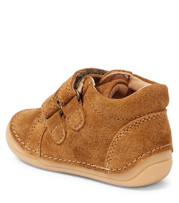 Baby suede booties | Petit Nord