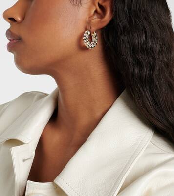 Ohrringe Jah mit Kristallen | Amina Muaddi