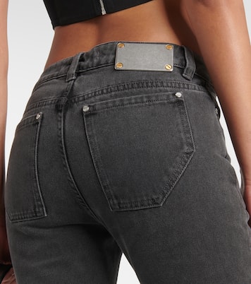 Darted mid-rise flared jeans | Dion Lee