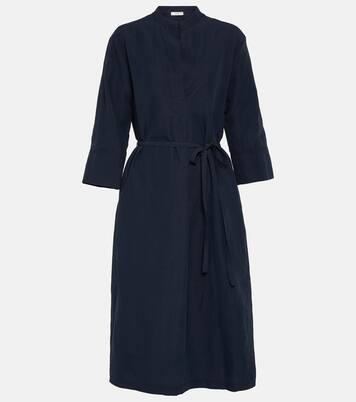 Midikleid aus einem Baumwollgemisch | Vince
