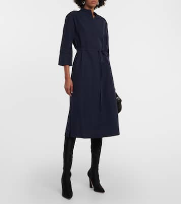 Midikleid aus einem Baumwollgemisch | Vince