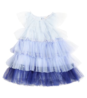Baby Verziertes Kleid Josette aus Tüll | Tutu Du Monde