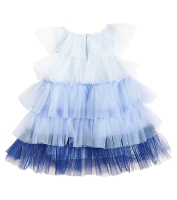 Baby Verziertes Kleid Josette aus Tüll | Tutu Du Monde
