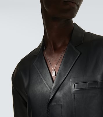 18kt white gold pendant necklace with diamonds | Shay Jewelry