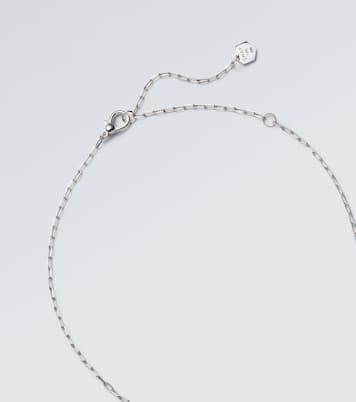 18kt white gold pendant necklace with diamonds | Shay Jewelry