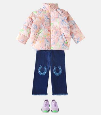 Printed puffer jacket | Stella McCartney Kids