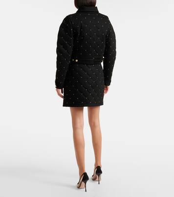 Verzierte Cropped-Jeansjacke | Nina Ricci